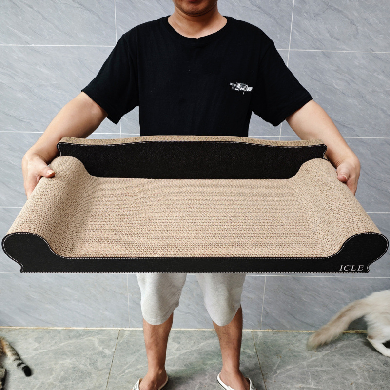 Mačja škrabalo-ležaljka od čvrstog kartona, model jd601099641218011, ekskluzivni izvoz