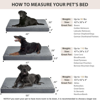 Ortopedska postelja za pse; platnena površina; vodootporna; odvojiva periva navlaka; protuklizna podloga; egg-crate pena