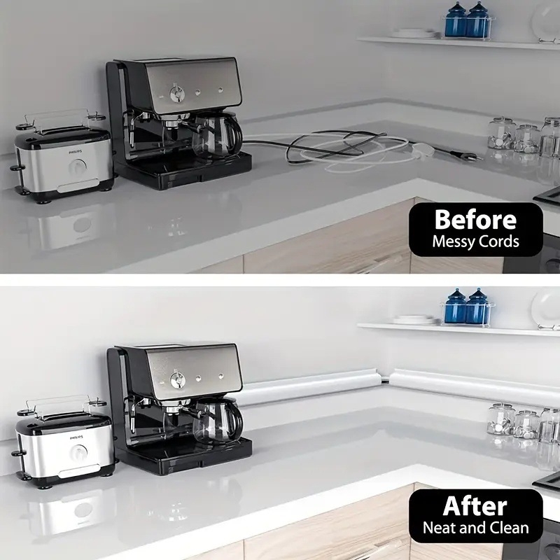 Kabeļu vadības kārbiņa zem galda, iekšējā vītne, ķīniešu stils, PVC, preces nr. 006