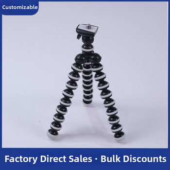 Mini statív Oktopus pre telefón, prenášateľný stolný držiak, univerzálny plast, prispôsobiteľný, Zhihao