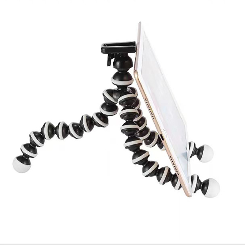 Mini statív Oktopus pre telefón, prenášateľný stolný držiak, univerzálny plast, prispôsobiteľný, Zhihao