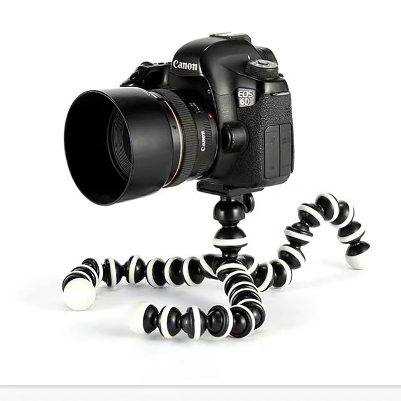 Mini statív Oktopus pre telefón, prenášateľný stolný držiak, univerzálny plast, prispôsobiteľný, Zhihao