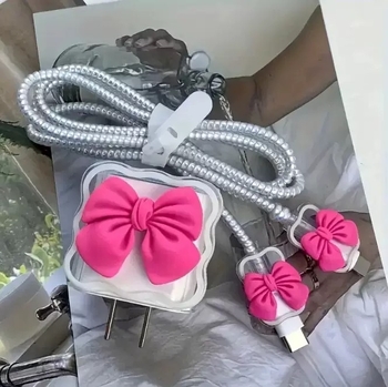 Apple 20W aizsardzība kabelim uzlādei iPhone 14/13/12 un iPad 9 – TPU pret lūzumu aizsardzība ar aizsargājošu auklu