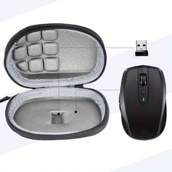 EVA púzdro na myš s pevným obalom a zipsom, Model YN777; Materiál EVA; Nosnosť 1 kg; Termálny transfer; Určené pre počítačové príslušenstvo