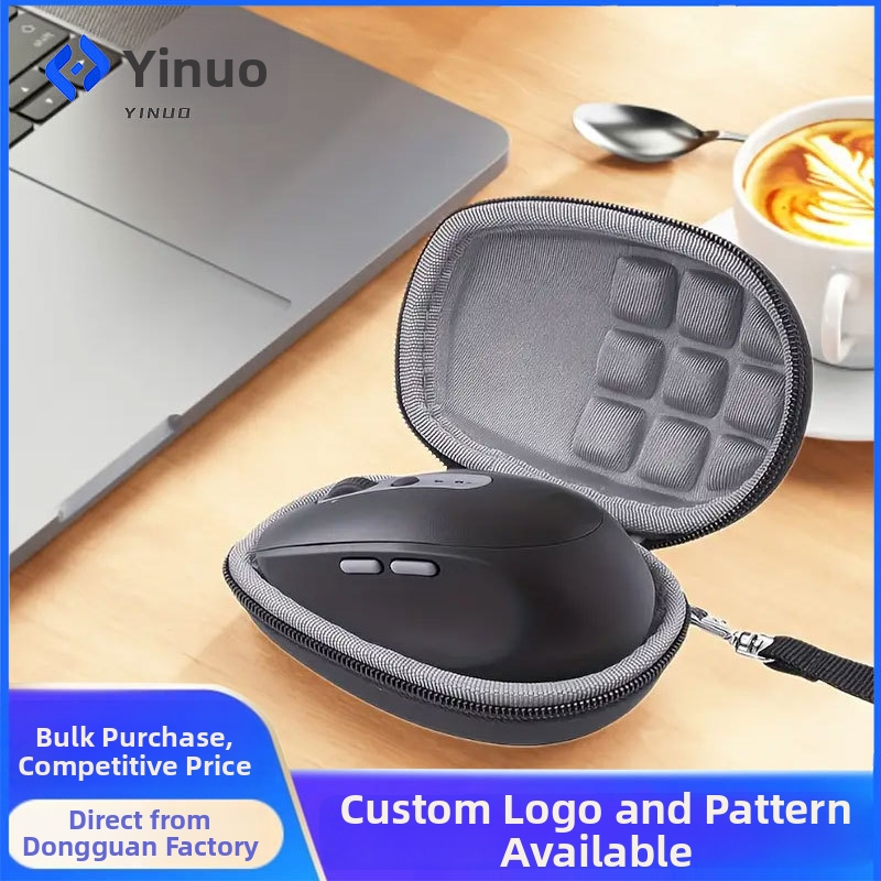 EVA púzdro na myš s pevným obalom a zipsom, Model YN777; Materiál EVA; Nosnosť 1 kg; Termálny transfer; Určené pre počítačové príslušenstvo