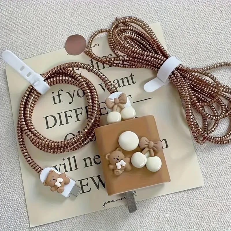 Datu kabeļa aizsargvāciņš Apple 18/20W uzlādei – TPU, lūzumizturīgs