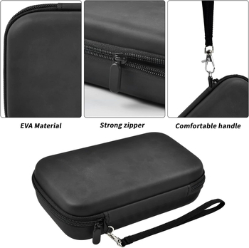 Dóza na cigary EVA: vhodná pre rezák cigár, zapalovač a zvlhčovač; vodeodolná, prenosná cestovná taška. Materiál: PU + EVA; Výroba: horúco lisované EVA + šitie; Nosnosť: 10 kg; Kód produktu: x171