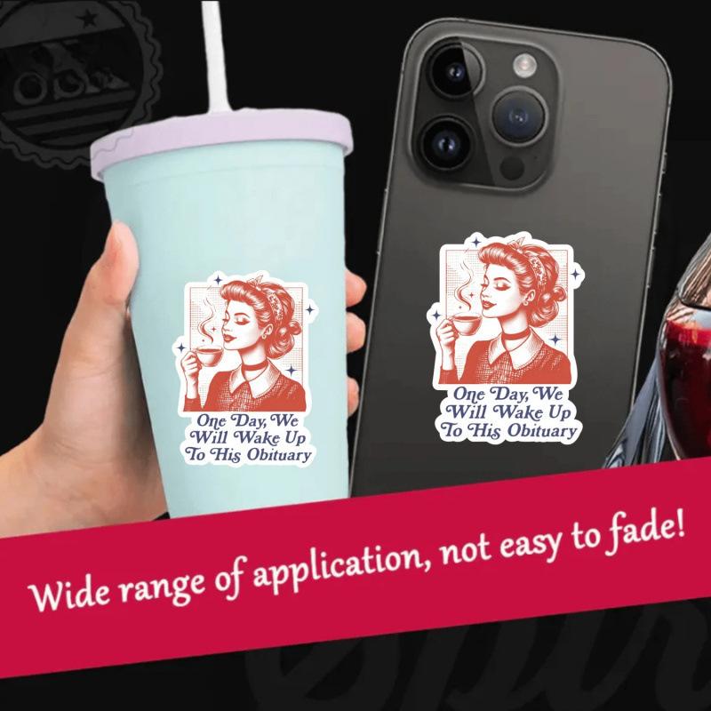 Комплект възглавници с тема канцеларски стикери: Един ден ще се събудим — скандинавски стил, печат