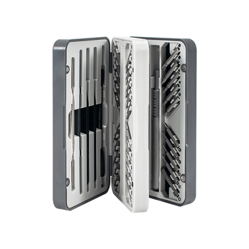 66-in-1 sada skrutkovačov pre opravu mobilných telefónov, Cr-V chróm-vanádiová oceľ, magnetická a izolovaná, Weeks Tools