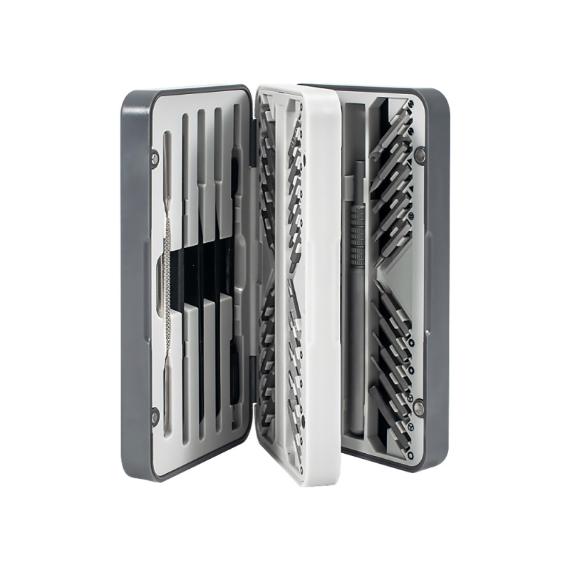 66-in-1 sada skrutkovačov pre opravu mobilných telefónov, Cr-V chróm-vanádiová oceľ, magnetická a izolovaná, Weeks Tools