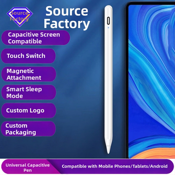 ALNK stylus pero – univerzálny kapacitívny dotykový pero pre tablety a telefóny, kovové puzdro, magnetické upevnenie, kompatibilný so Samsung, Apple, OPPO, VIVO a Xiaomi