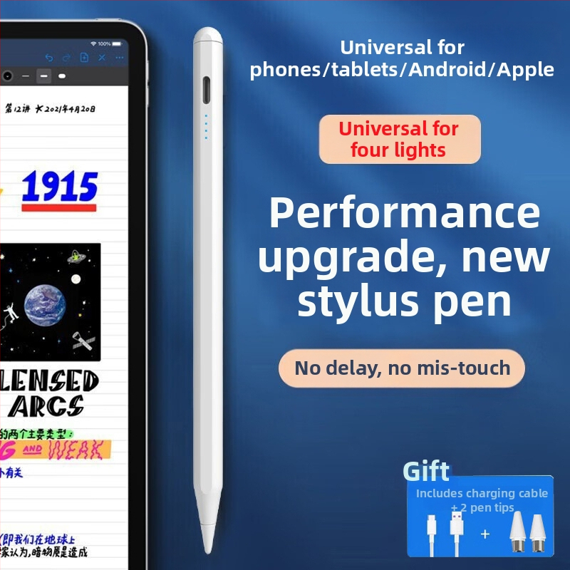 ALNK stylus pero – univerzálny kapacitívny dotykový pero pre tablety a telefóny, kovové puzdro, magnetické upevnenie, kompatibilný so Samsung, Apple, OPPO, VIVO a Xiaomi