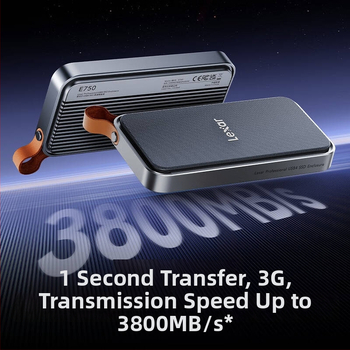 Lexar E750 USB4 NVMe M.2 externá SSD skrinka s Thunderbolt 4, podpora až 8 TB