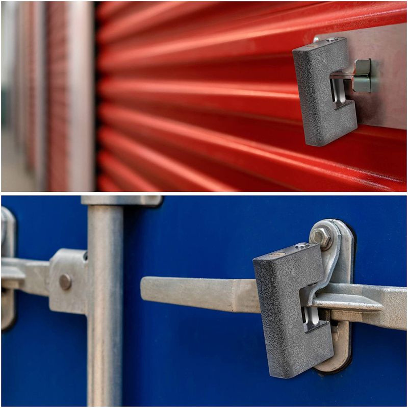 Zámok proti krádeži, vodotesný dverový zámok pre dvere a okná firemného skladu a internátu — Železo, Model ZZ0808, Značka Ningbo Zhenzhi, Moderný minimalistický štýl