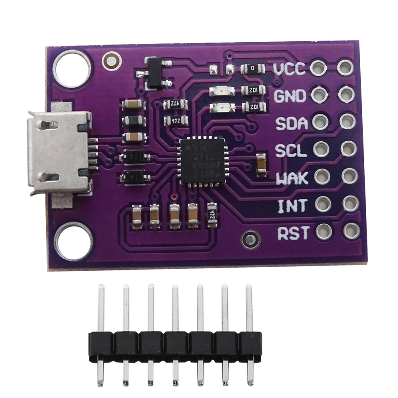 Modul CP2112 USB către SMBus/I2C cu placă CCS811 depanare