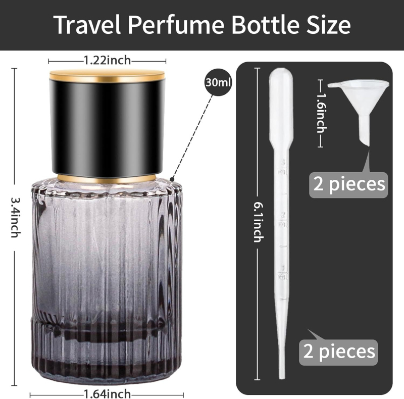 Sticlă de parfum – brand Picking up the moon; origine Shandong; material: sticlă; fără personalizare