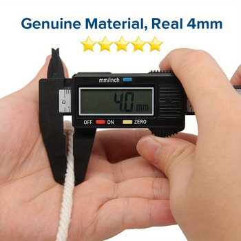 Junzhi памучно въже, DIY ръчна изработка и тъкане, модерно декоративно въже