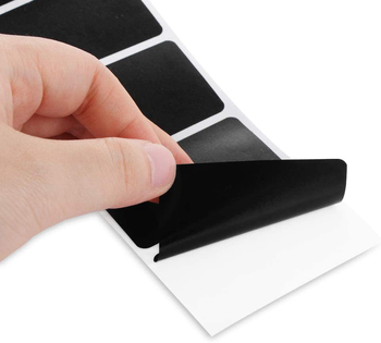 Кръгъл водоустойчив PVC многоразов стикер за дъска за кухня - модел A152-2, дебелина 0.08 мм, температура 30