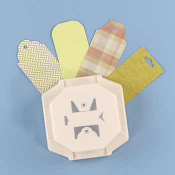 KM-6640 Kami 4-v-1 nástroj na embosovanie štítkov a rohové dierovanie, ručné ovládanie, perforácia 0,4 mm