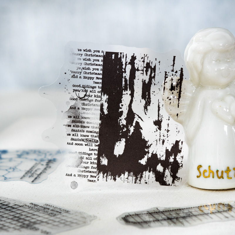 Комплект стикери – винтидж стил, печатна техника, самозалепящи; марка Yuxian, код W-TZ-9266