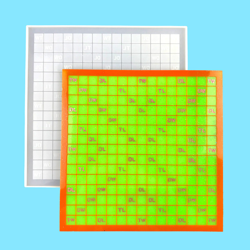 Kalup od silikona za torte, nepravilnog oblika, za DIY – Igra slaganja riječi s abecedom, kodovi proizvoda 5478/5480/5481