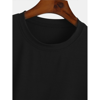 Ženska pamučna T majica, 90-95% pamuka, kratki rukavi, okrugli izrez, slobodan kroj, otisak dizajn