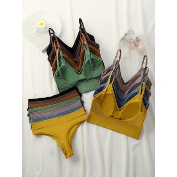 Set grudnjaka od čipke s najlonom i pamukom, tradicionalni luksuz, šalice s ušima zeca, bez oblikovanih šalice