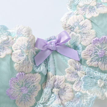 Set grudnjaka s čipkom, glavni materijal najlon, podstava od pamuka, košarice bez oblikovanja, fiksne dvostruke naramenice