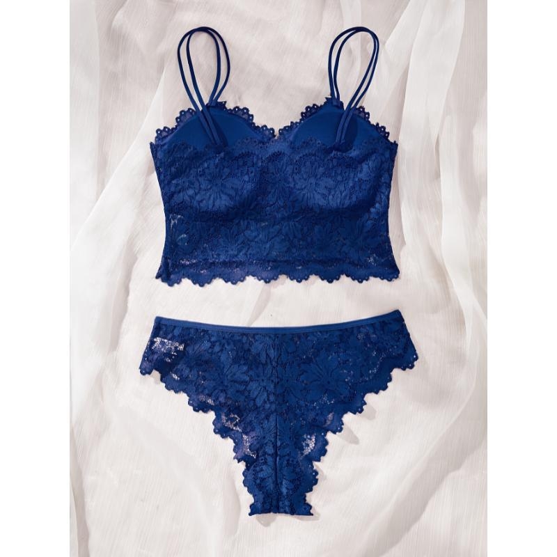 Set grudnjaka od čipke, glavni materijal najlon, podstava pamuk, šalice s ušima zeca, Push-Up