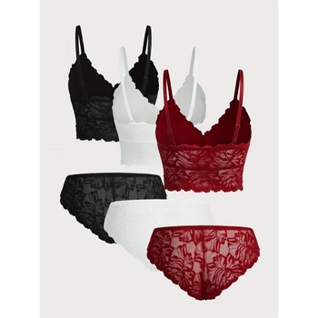 Set čipkastih grudnjaka, košarice s dizajnom zečjih ušiju, neoblikovani košarice, skupljajući efekt, tradicionalni luksuzni stil