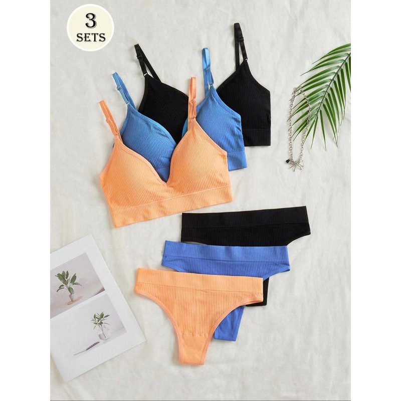 Set grudnjaka - trokutasti košarice, srednje oblikovane košarice, čipkast uzorak, podstava: Spandex, glavni materijal: 100% Drugo