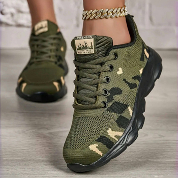 Ženske Fly-knit tenisice s vezicama, prozračne, MD potplat, niski gornji dio