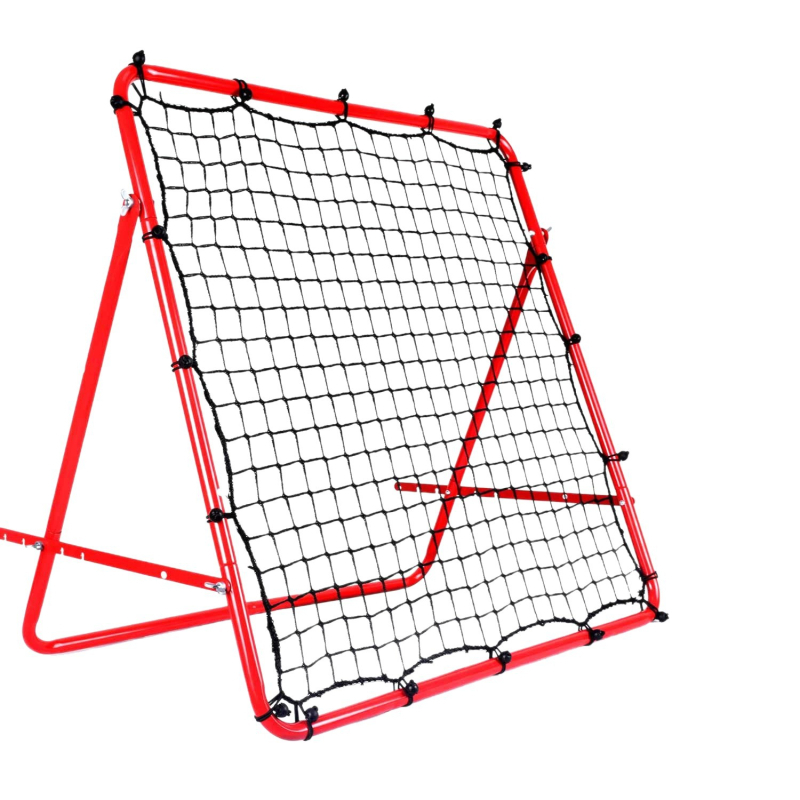 Futball visszapattanó háló, összecsukható és hordozható; acélváz, JJ-88 modell, edzéssegítő eszköz futballhoz