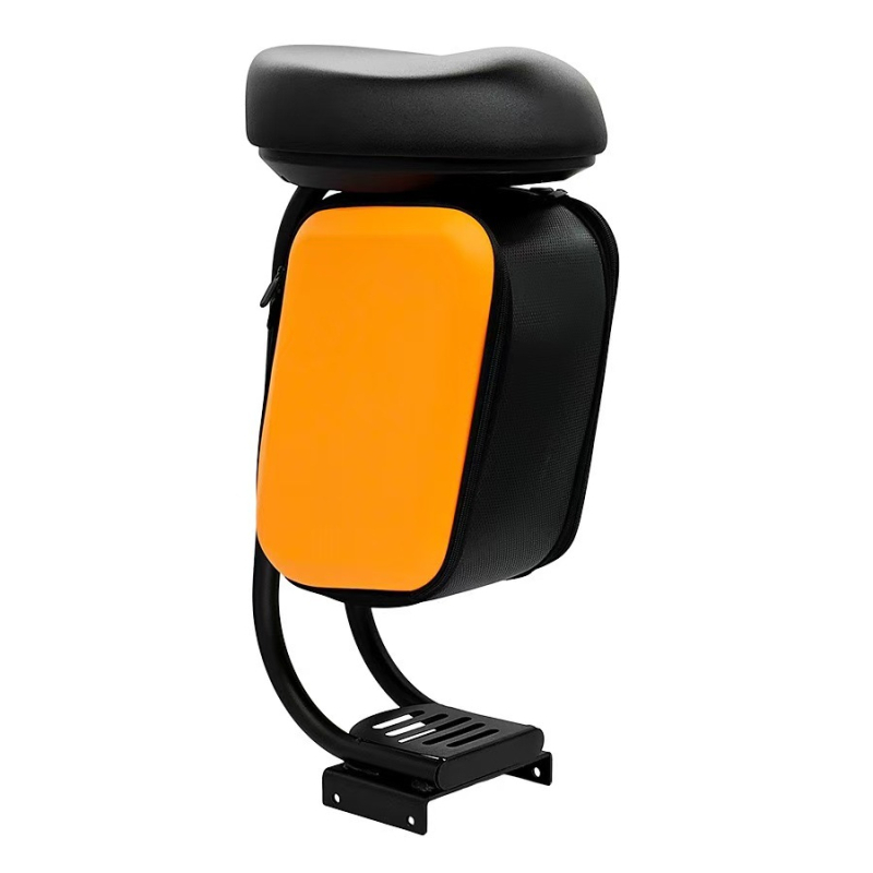 Viacúčelové sedadlo pre elektrický skúter Xiaomi M365/1S/Pro — Železo, model ZY-323, odnímateľné sedadlo, bez vŕtania, kompatibilné s M365/1S/Pro