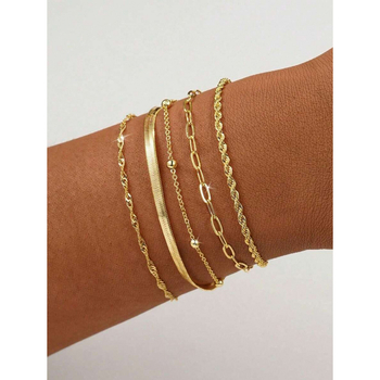 Set hodiniek a náramku pre ženy s analógno-digitálnym displejom, pohyb Light Wave, značka MIYOTA, púzdro z titanovej zliatiny, remienok z plátna