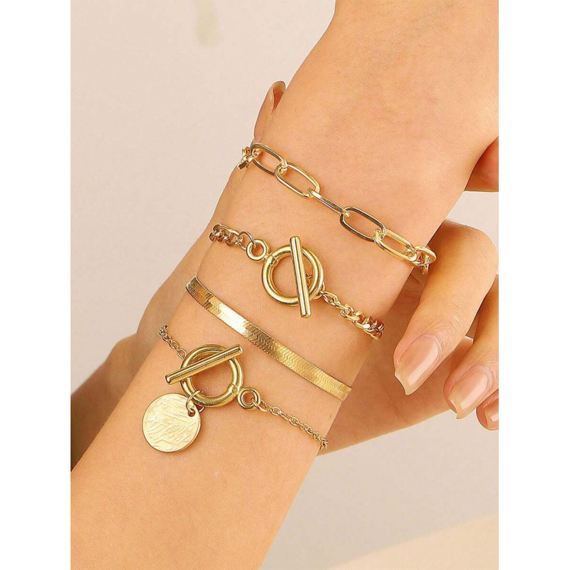 Set hodiniek a náramku pre ženy s analógno-digitálnym displejom, pohyb Light Wave, značka MIYOTA, púzdro z titanovej zliatiny, remienok z plátna