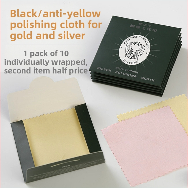 Strieborná čistiaca a leštiaca handrička na šperky a strieborné riady