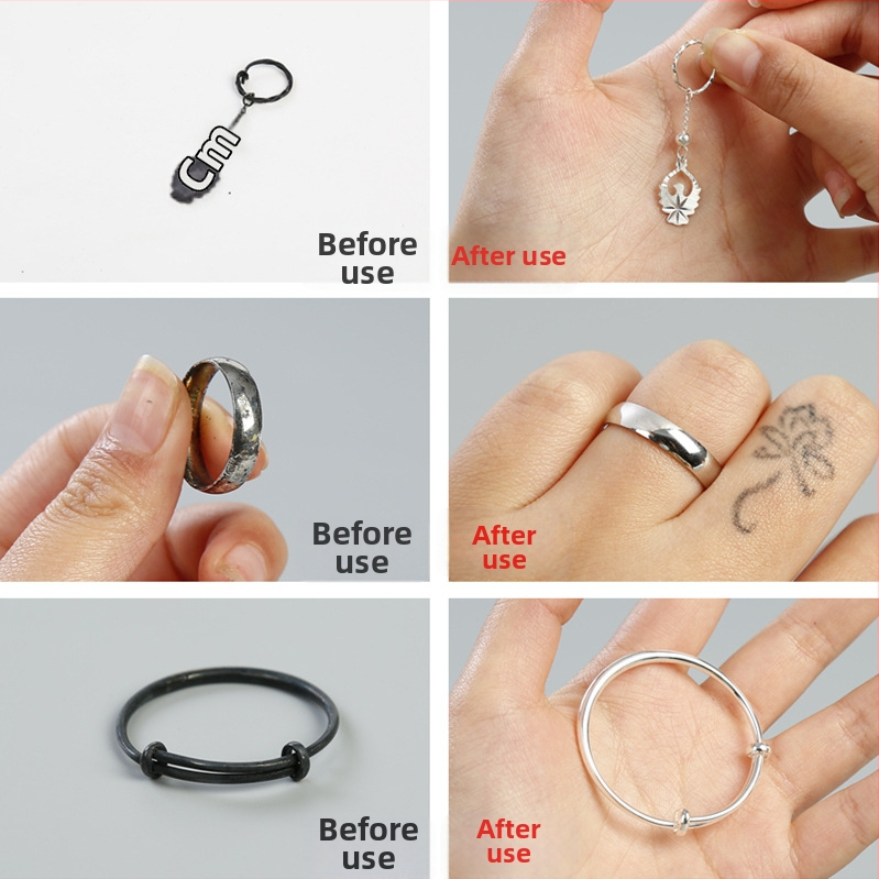 Sudraba tīrīšanas un pulēšanas lupatiņš juvelierizstrādājumiem un sudraba traukiem