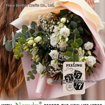 6-dielna sada dvojstranných kariet šťastia do auta – visací doplnok pre interiér auta a šatník; Materiál: kartónový papier; Spracovanie: gravírovanie, tlač, sieťotlač, leštenie; Kód produktu: X1142