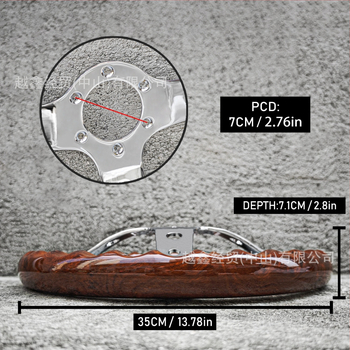 Modifikovaný mahagónový volan pre Wuling Hongguang MINI EV