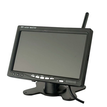 POLARLANDER Display de marșarier auto cu sistem de imagine wireless, model SZCX-24VNZ-7CWXR380, universal
