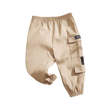 Dječje sportske duge hlače od Milk Silk, unisex, elastični pojas, srednji porast struka, jednobojni uzorak