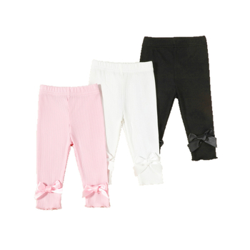 Detské pletené dlhé nohavice, 100% polyester, bezpečnostná úroveň B, vek 1–3 rokov