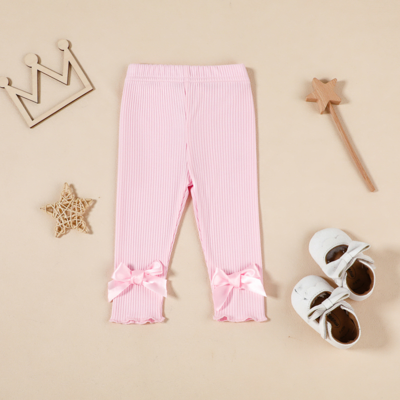 Detské pletené dlhé nohavice, 100% polyester, bezpečnostná úroveň B, vek 1–3 rokov