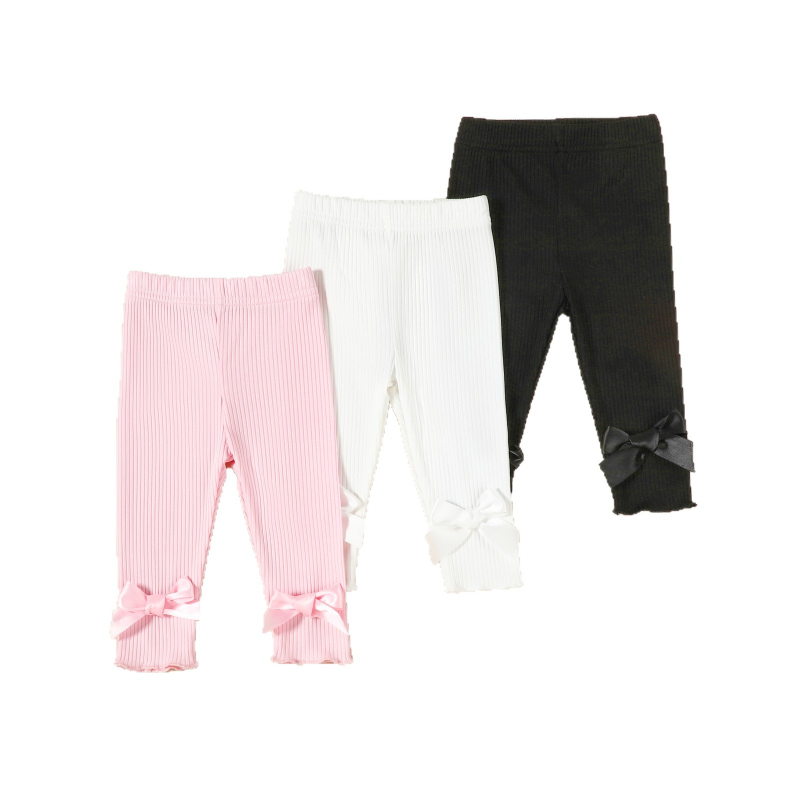 Detské pletené dlhé nohavice, 100% polyester, bezpečnostná úroveň B, vek 1–3 rokov