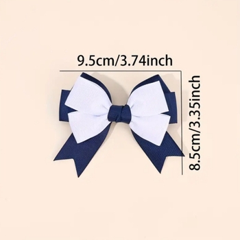 Spona na vlasy s motívom motýľového uzlu – korejský štýl, ručná výroba, spona na vlasy typu aligátor, ženský doplnok, leto 2025