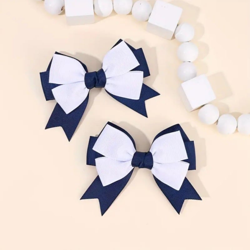 Spona na vlasy s motívom motýľového uzlu – korejský štýl, ručná výroba, spona na vlasy typu aligátor, ženský doplnok, leto 2025