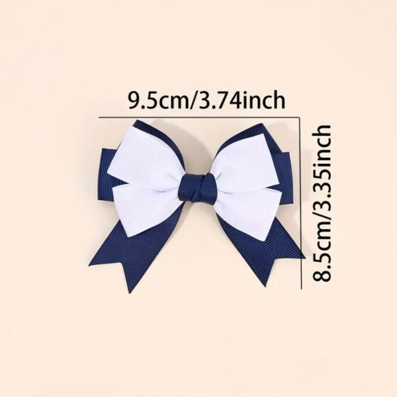 Spona na vlasy s motívom motýľového uzlu – korejský štýl, ručná výroba, spona na vlasy typu aligátor, ženský doplnok, leto 2025