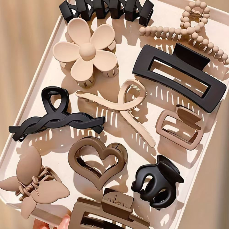 11-dielna sada sponiek do vlasov, PP materiál, Yiwu pôvod, jeseň 2025