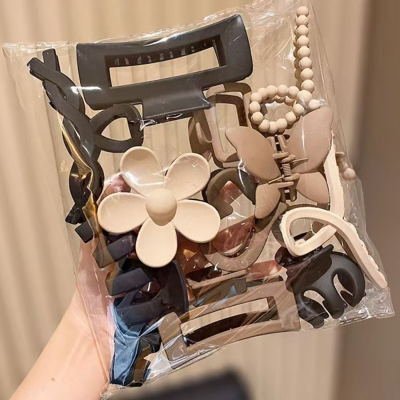 11-dielna sada sponiek do vlasov, PP materiál, Yiwu pôvod, jeseň 2025